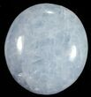 2 to 2 1/2" Polished Blue Calcite Palm Stones - Photo 2